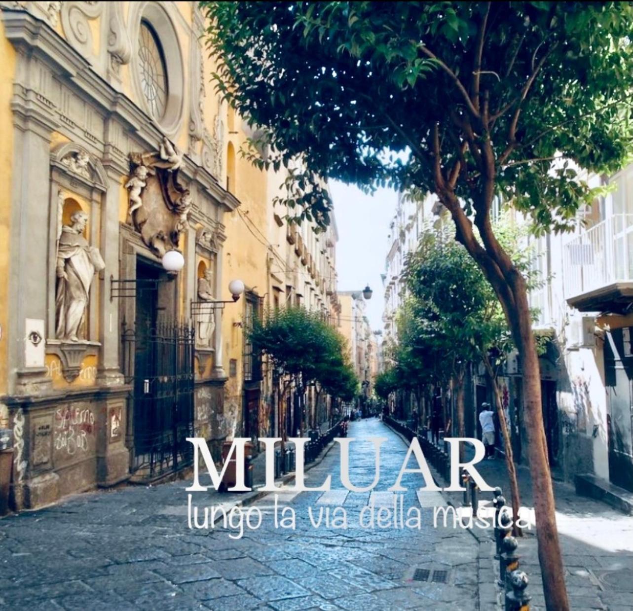 Miluar - Centro Storico - Lungo La Via Della Musica Panzió Nápoly Kültér fotó